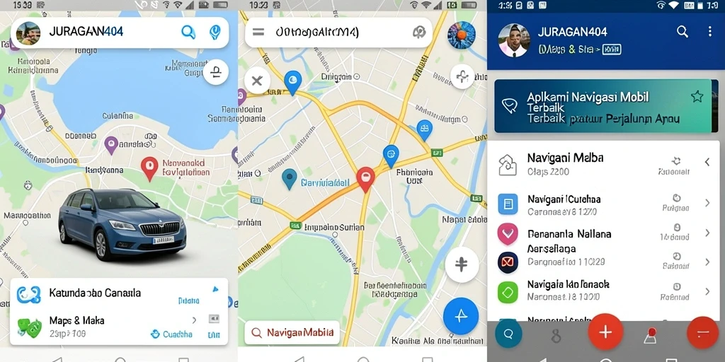 Antarmuka JURAGAN404 menampilkan navigasi yang jelas dan informatif.