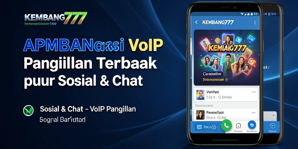 Antarmuka KEMBANG777 yang sederhana untuk panggilan VoIP.