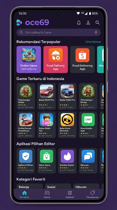 Aplikasi Populer & Kanal Uji di oce69 — Temukan yang Terbaik